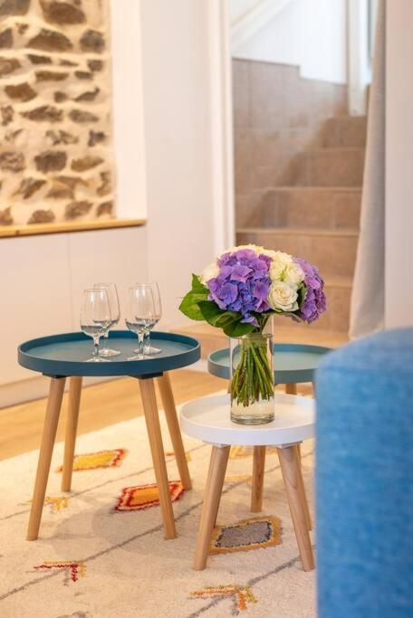 Le Cocoon - Appartement Dans Maison Du Xviieme Siecle Fougères Buitenkant foto